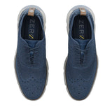 4.ZERØGRAND Zerogrand Stitchlite Oxford Sneakers in Blue