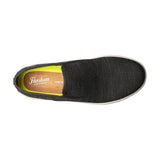 Florsheim Men's Crossover Knit Plain Toe Slip-On Sneaker in Black  14311-001