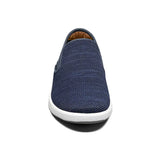 Florsheim Men's Crossover Knit Plain Toe Slip-On Sneaker in Navy  14311-410