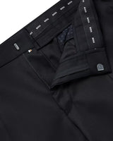 BOSS Men's Formal Trousers in Virgin-Wool Serge in Black  50469174-001