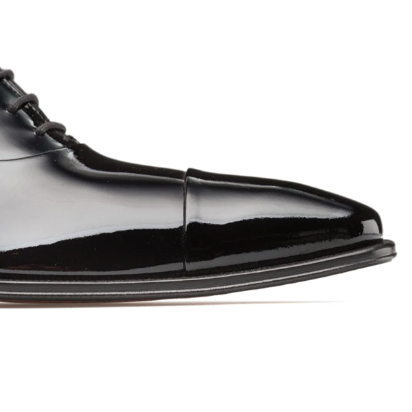 Mezlan Men's Patent Leather Formal Oxford Shoe  E20264 Tux Black