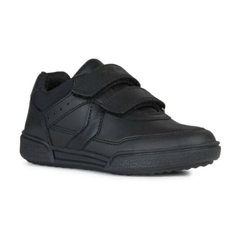Geox Boys' Poseido Boy Sneaker in Black