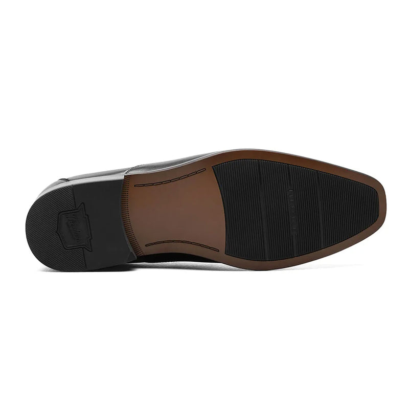 Florsheim Men's Postino Moc Toe Venetian Slip On Shoe in Black