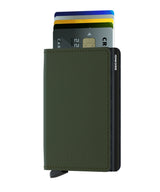 Secrid Slimwallet in Matte Green-Black