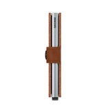 Secrid Miniwallet in Vintage Cognac-Silver