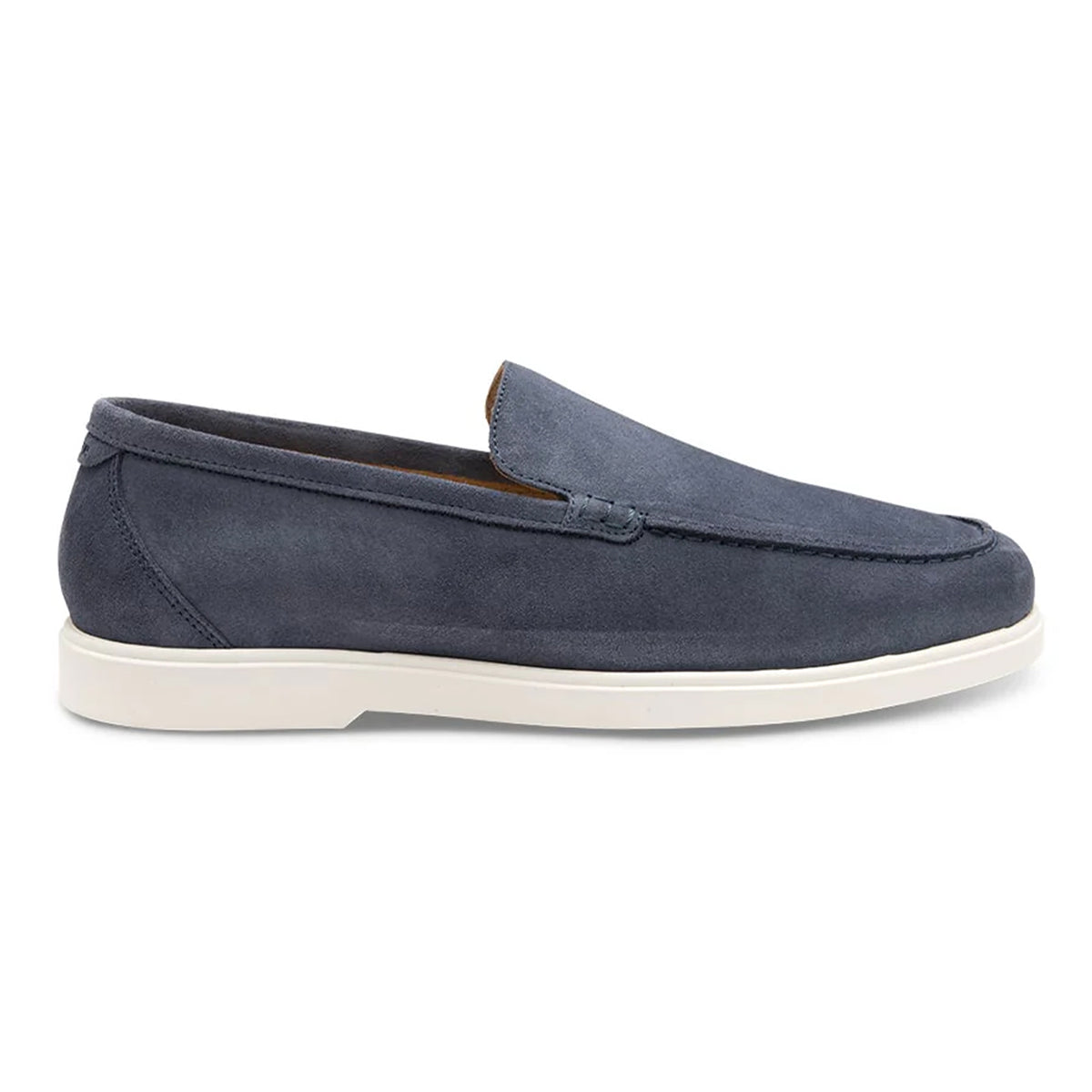 Tuscany Denim Blue Suede Loafers
