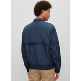 BOSS Men's Water-Repellent Jacket with Logo Details  50482595-404