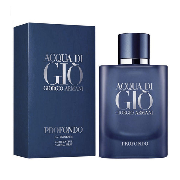 Acqua Di Gio Profondo 4.2 Oz Eau De Parfum Spray by Giorgio Armani for Men