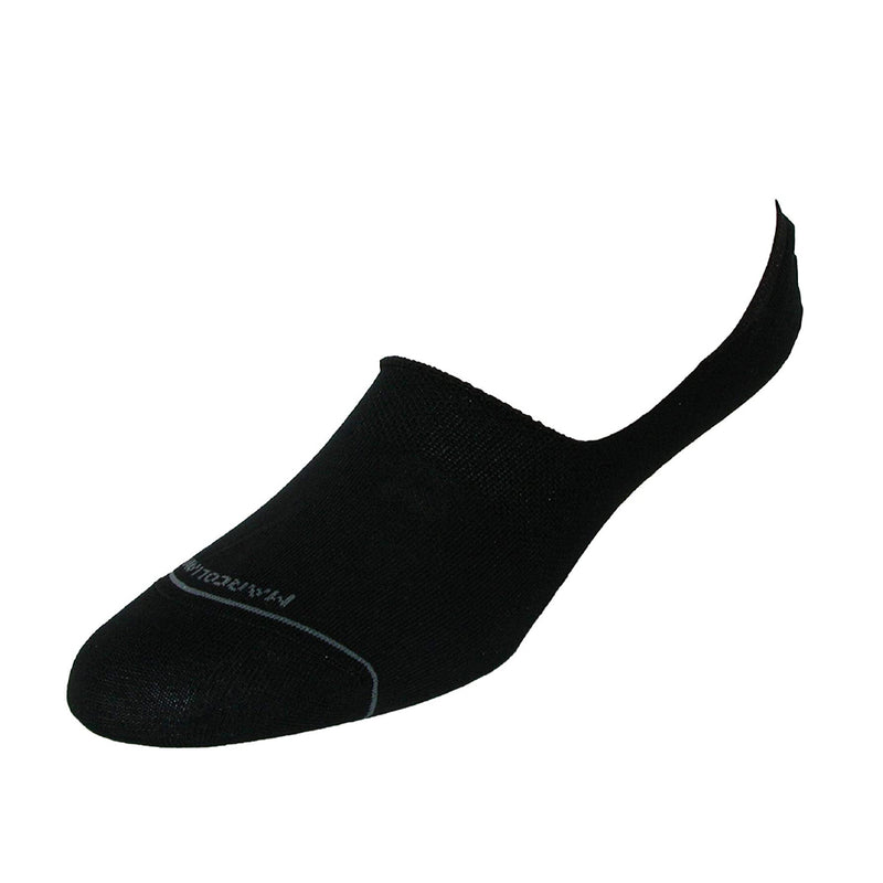 Marcoliani Men's Pima Cotton Solid Invisible Touch Socks - Black