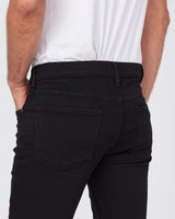PAIGE Lennox Slim Fit Jeans in Black Shadow M653521-W2139