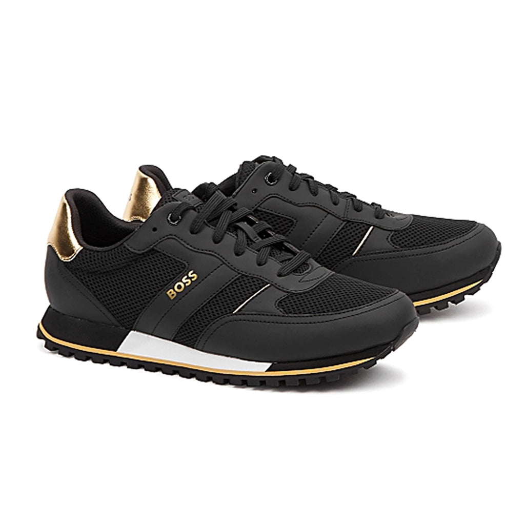 Hugo boss black gold trainers online