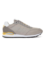 BOSS Men's Logo Trainers with Recycled-Nylon Uppers in Grey  50464547-033