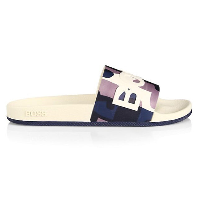 BOSS Men's Slides in Open Beige  50461866-284
