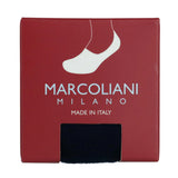Marcoliani Men's Pima Cotton Solid Invisible Touch Socks - Navy