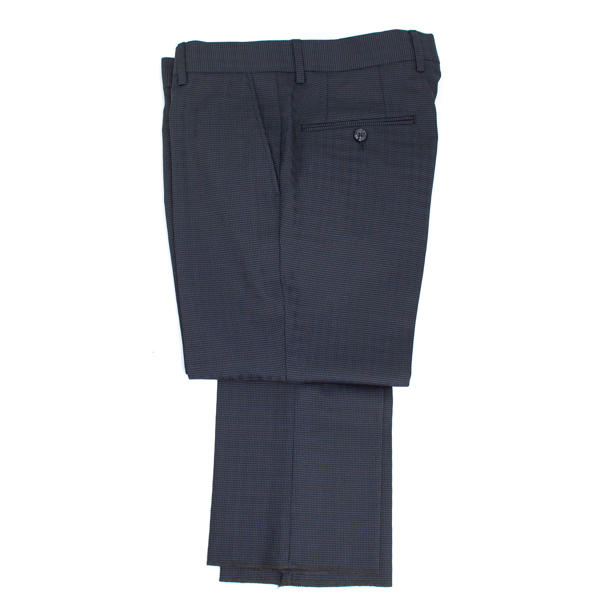 Fabio Paoloni Double-Breasted Suit in Navy