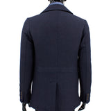 Gimo's Men's Micah Double-Breasted Navy Jacket