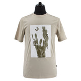 BOSS Men's Slim Fit Graphic T-Shirt in Tan