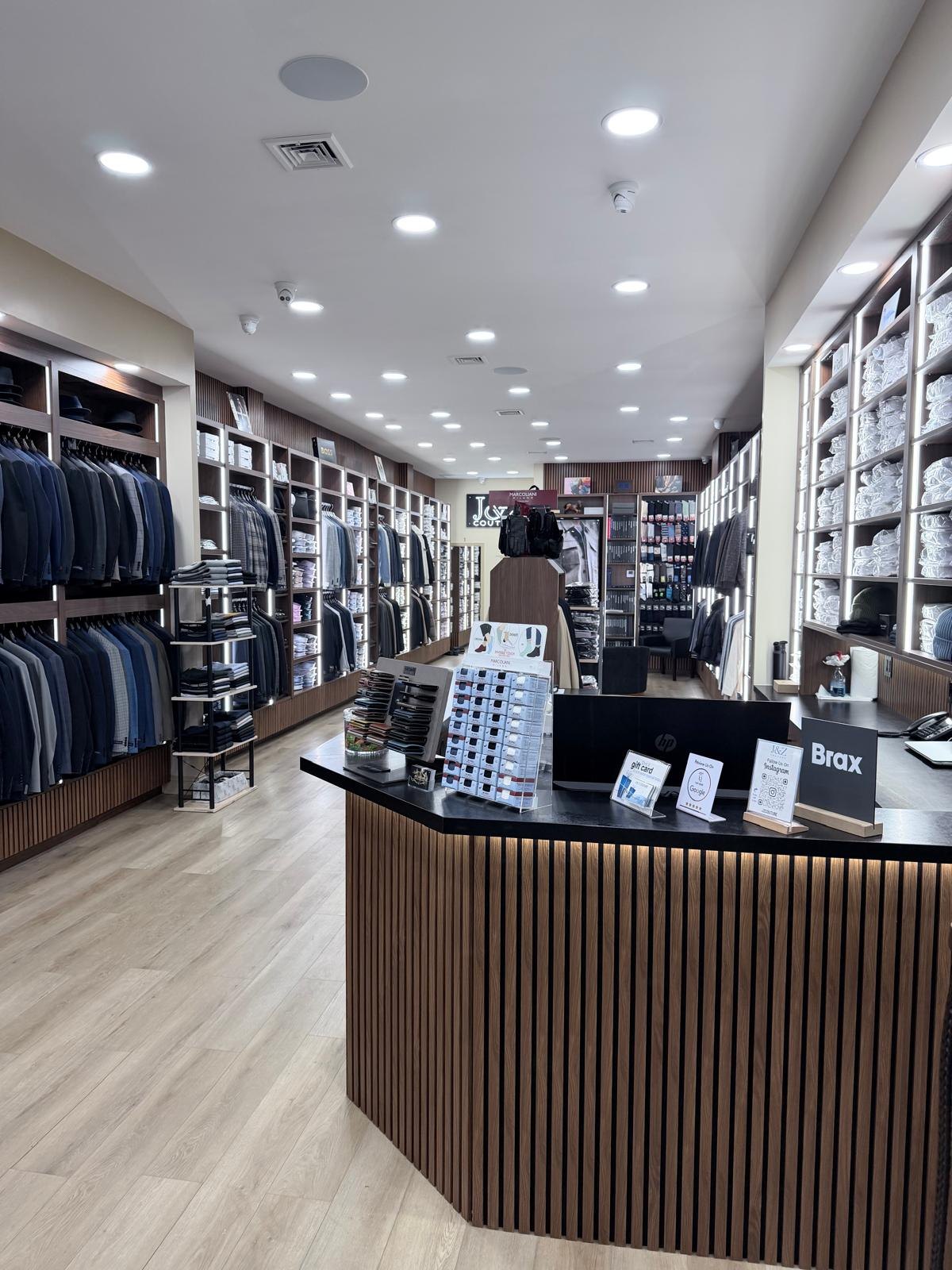 The counter at J&Z Couture