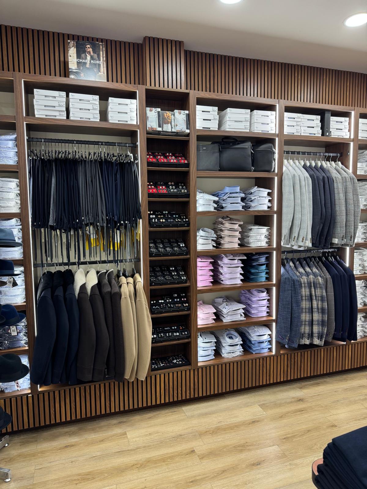 Trousers and sport coats