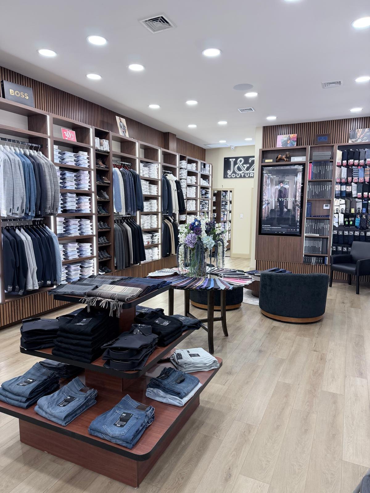 Looking across the shop floor